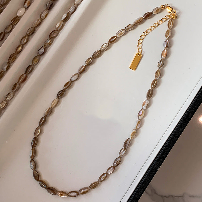 EK6958法式宮廷風橢圓蝴蝶鋯石項鍊2024.08.02