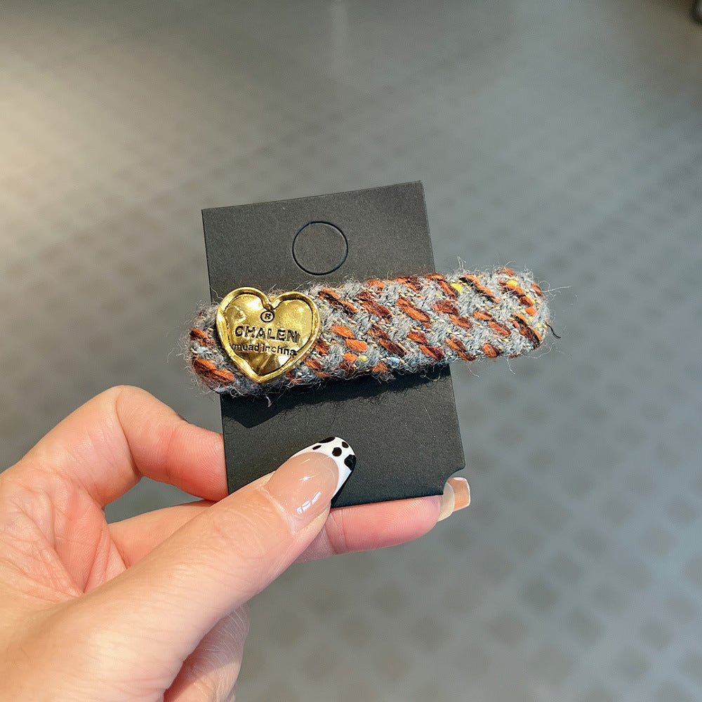 AD0807精緻小香風金標愛心BB夾2023.12.12