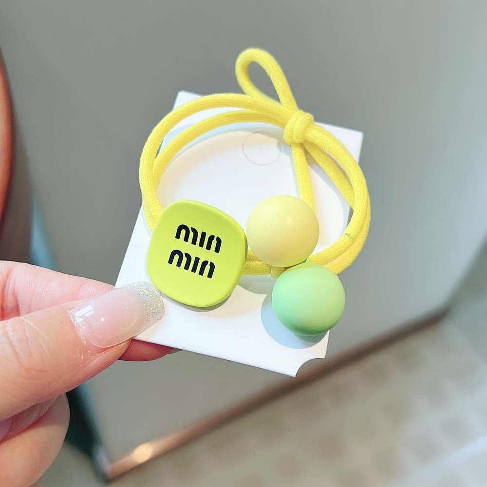 AF6054東大門字母百搭球球髮圈2024.02.23