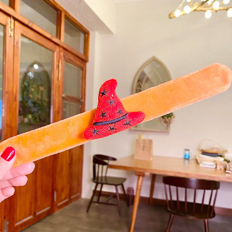 FS0306萬聖節搞怪小蜘蛛南瓜幽靈啪啪圈手環2023.09.22