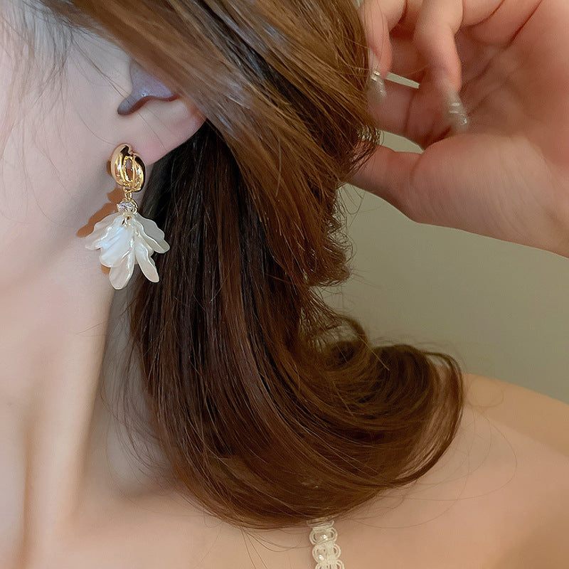 EJ1001法式氣質復古花朵鋯石銀針耳環2024.06.21