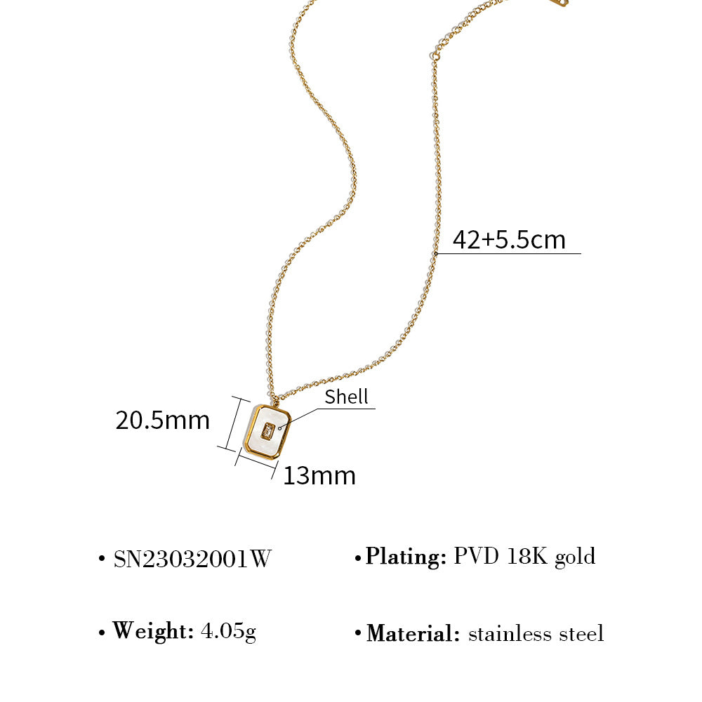GJ0701法式輕奢貝母鈦鋼項鍊2024.06.07