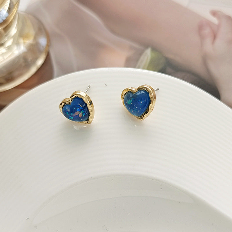 BJ5185韓版迷你個性愛心S925銀針耳釘2023.06.16