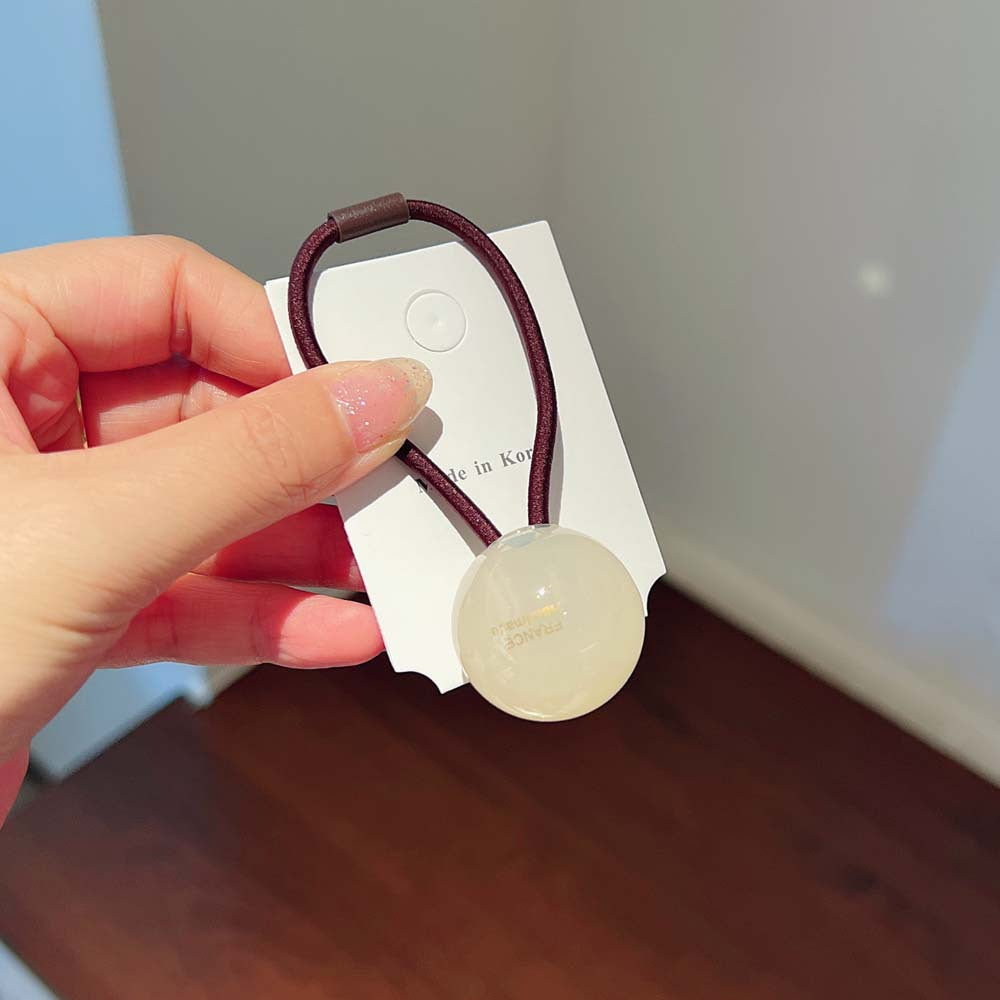 AJ0712韓國透明彩色果凍單顆球髮圈2023.06.23