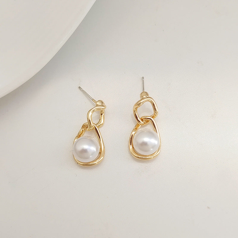 TB7158氣質溫柔不規則幾何S925銀針耳釘2024.05.14