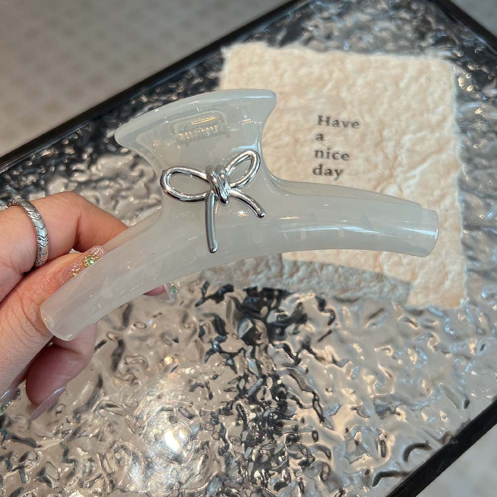 AN2221法式網紅同款蝴蝶結氣質鯊魚抓夾2024.05.07