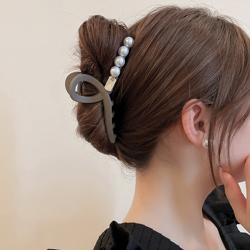 EA4182輕奢簡約亞克力方牌髮夾2023.08.18