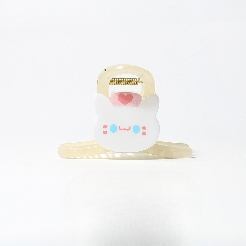 GJ2019奶白系乖巧猫咪中號鯊魚夾2024.06.04