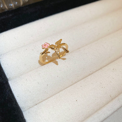 EN2015燕子滴油花朵氣質項鍊套裝2024.05.21