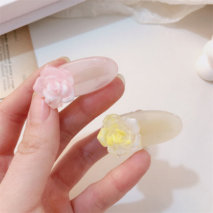 IM4887漸變果凍色花朵髮夾2023.03.19