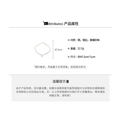 EA1590輕奢復古鋯石珍珠項鍊2026.04