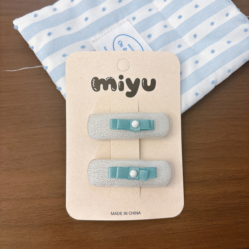 CA0826百搭手工蝴蝶結BB夾2026.08