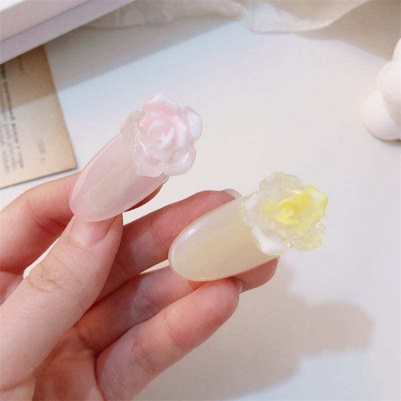 IM4887漸變果凍色花朵髮夾2023.03.19