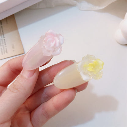 IM4887漸變果凍色花朵髮夾2023.03.19