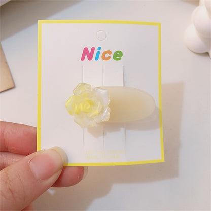 IM4887漸變果凍色花朵髮夾2023.03.19